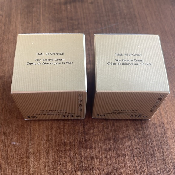 Set of 2! New in box! Amorepacific Time Response Skin Reserve Cream travel size - Picture 2 of 4